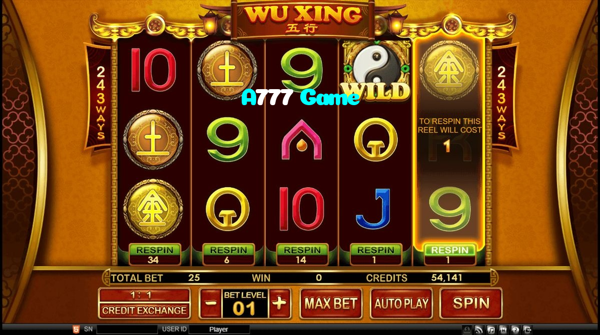available types of A777 Game bet including pre-match live express and system bets